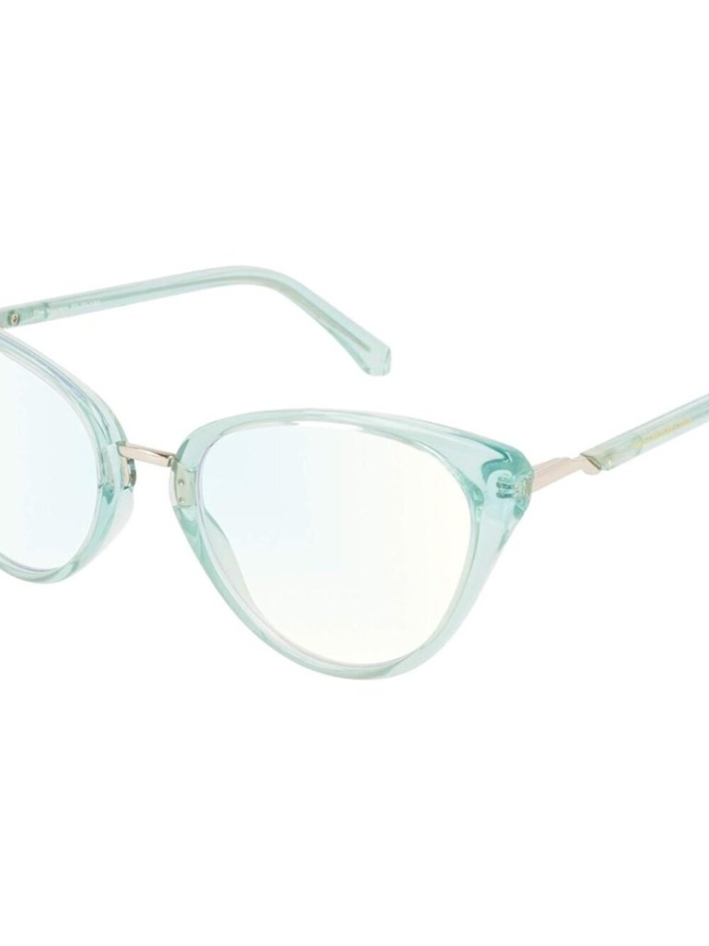 Prive Revaux Modern Women's Cat Eye Designer Reading Glasses in Baby Blue 53 mm